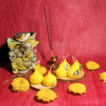 Yellow Modak Candles - Pack of 6