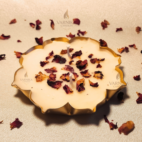 Scented Lotus Urli Candle