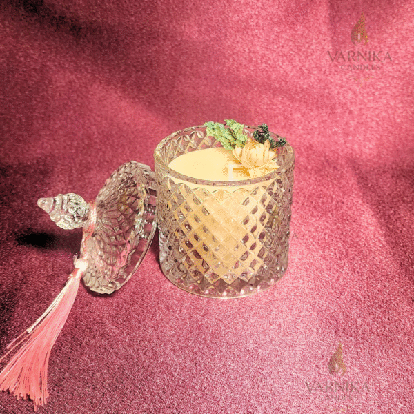 Scented Tassel Candle Jar