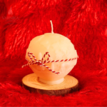 Round Candle Christmas Theme