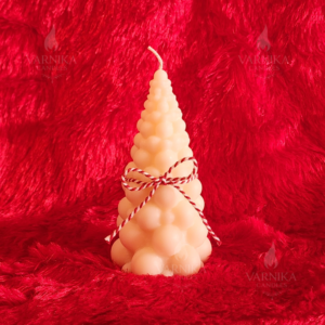 Bubble Christmas Tree Candle