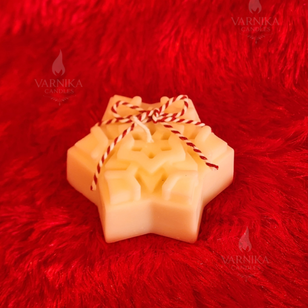 snowflakes scented candles